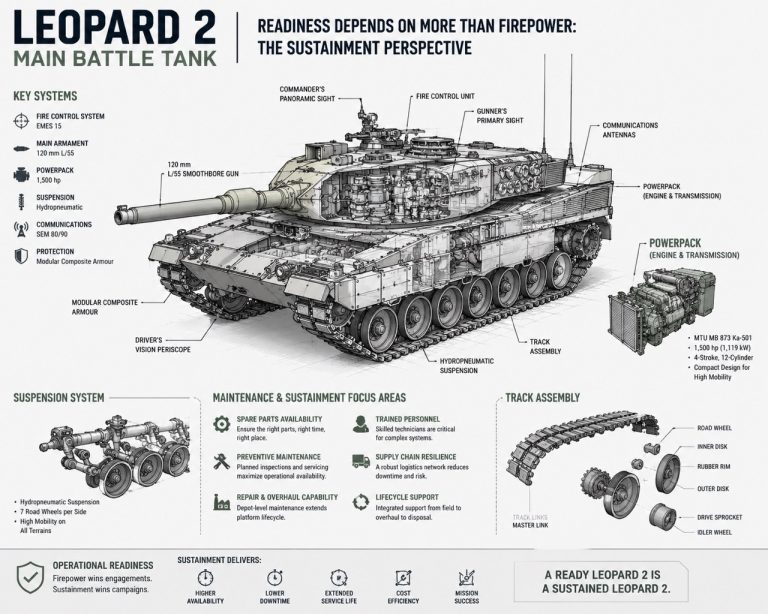 Leopard 2 main battle tank - AB DEFENCE - Military Defence Spare Parts