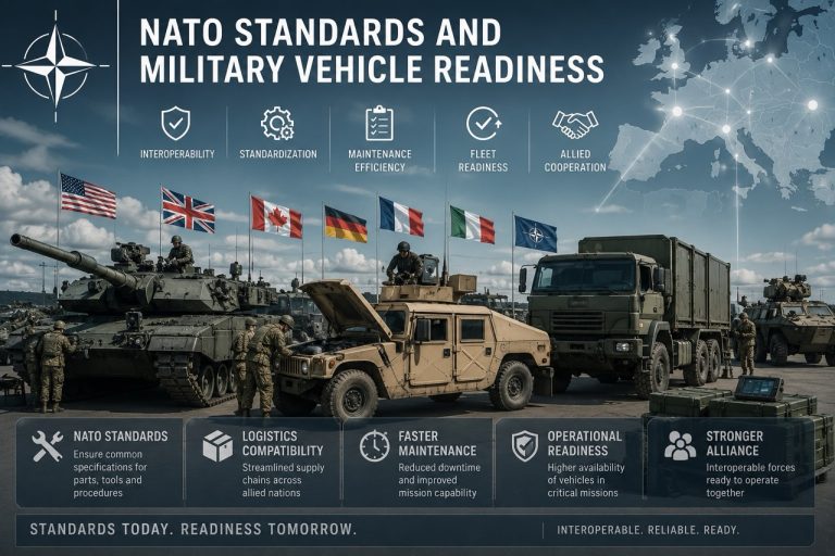 NATO standards and military vehicle readiness - AB DEFENCE - Military Defence Spare Parts