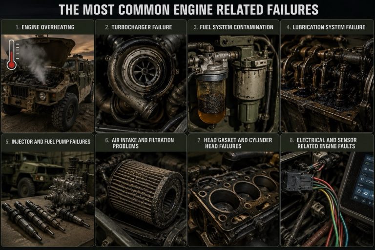 Engine Overheating in Heavy Military Vehicles - AB DEFENCE - Military Defence Spare Parts