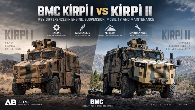 BMC Kirpi military vehicle - AB DEFENCE - Military Defence Spare Parts
